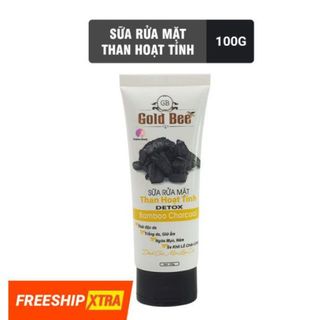 Sửa rữa mặt tinh chất than tre hoạt tính Gold Bee