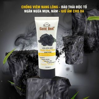 Sửa rữa mặt tinh chất than tre hoạt tính Gold Bee