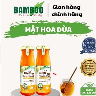 Mật hoa dừa BAMBOO nguyên chất, 100% từ thiên nhiên 250g/hủ giá sỉ