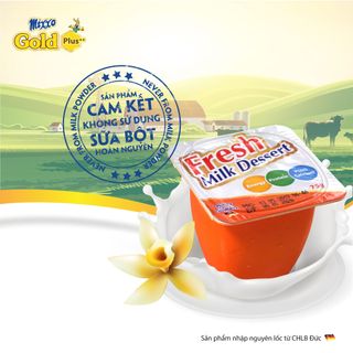 Váng sữa tươi Mixxo Gold Vị Vani 4x75g - mua sỉ liên hệ