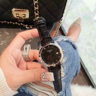 ĐỒNG HỒ TISSOT NỮ DÂY DA GỒ CAO CẤP