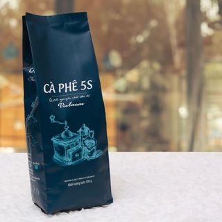 CÀ PHÊ CULI [CULI ROBUSTA 100%] 500gr rang hạt/xay hương vị đậm đà thơm ngon đến từ thương hiệu CÀ PHÊ NĂM GIÂY [5S] giá sỉ