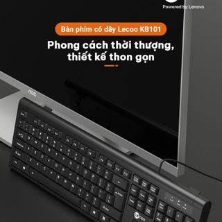 Lecoo - Bàn phím văn phòng KB101 - 104 phím
