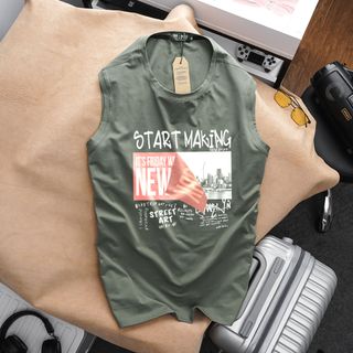 Áo thun ba lỗ nam cotton bigsize 90kg - 130kg