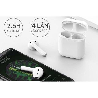 Tai nghe bluetooth không dây inpods i12 TWS gaming nhét tai, tai phone bluetooth giá rẻ cho IP, Android/iOs Sagopy