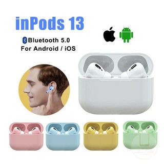 Tai nghe bluetooth không dây Inpods Pro i13 TWS gaming nhét tai, tai phone blutooth giá rẻ cho IP, Android/iOs Sagopy
