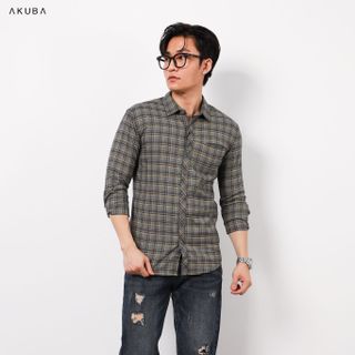 ÁO SƠ MI TAY DÀI AKUBA 02B0200
