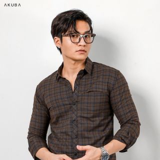 ÁO SƠ MI TAY DÀI AKUBA 02B0200