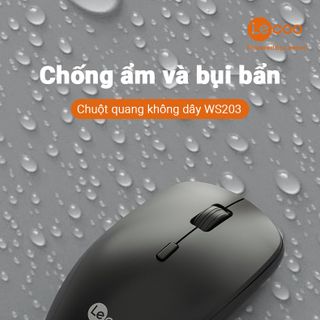 Lecoo - Chuột laptop/pc văn phòng không dây WS203