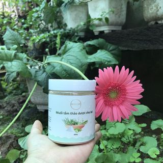 (Sỉ lẻ) Muối tắm bé thảo dược Homecos hộp 400g, làm sạch mát da bé
