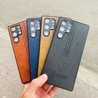 Ốp lưng da ferari ss s22ultra, s22, note 10plus, s21ultr