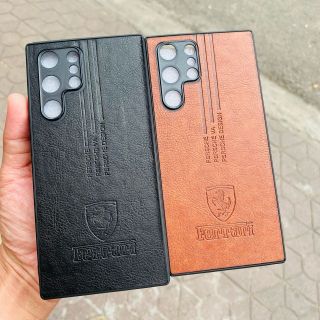 Ốp lưng da ferari ss s22ultra, s22, note 10plus, s21ultr