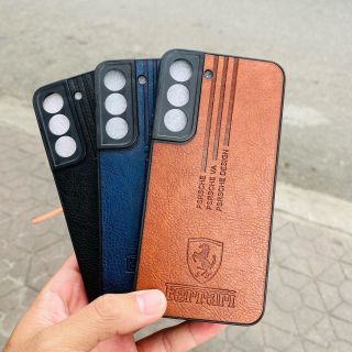 Ốp lưng da ferari ss s22ultra, s22, note 10plus, s21ultr
