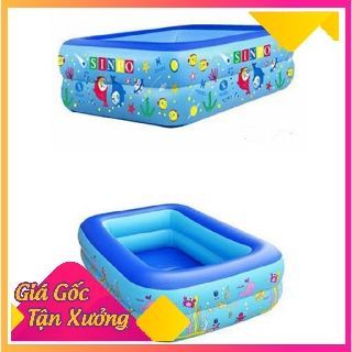 BỂ BƠI PHAO TRẺ EM HÌNH CHỮ NHẬT 1M2