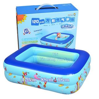 BỂ BƠI PHAO TRẺ EM HÌNH CHỮ NHẬT 1M2