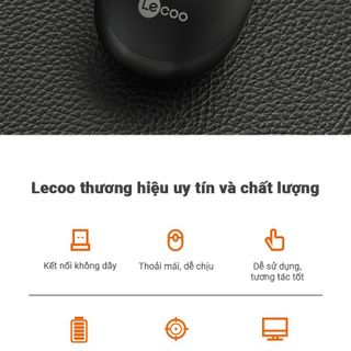 Lecoo - Chuột PC/laptop văn phòng không dây WS205