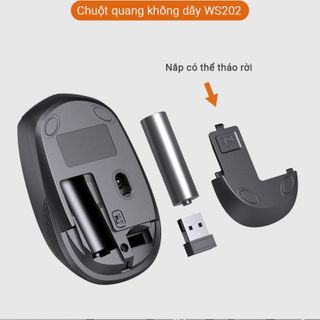 Lecoo - Chuột laptop không dây WS202