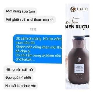Sữa tắm men sake