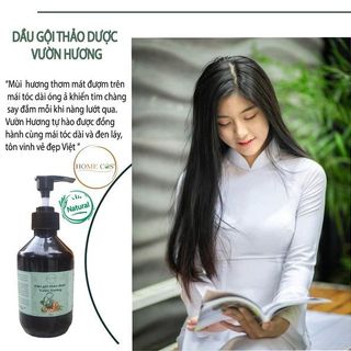 Dầu gội dược liệu Vườn Hương, sạch gàu, thơm mát, chắc khỏe tóc, chai 300ml