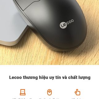 Lecoo - Chuột PC/laptop văn phòng không dây WS204