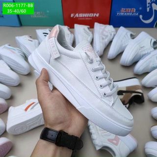 Giày thể thao nữ chất da mềm giá rẻ R006-1178