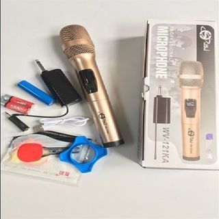 Micro karaoke không dây cao cấp JSJ WV-121KA giá sỉ