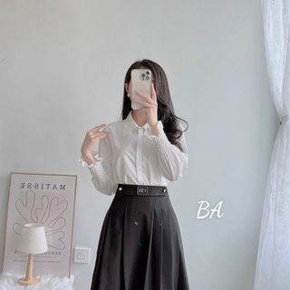 Chân váy xếp ly công sở