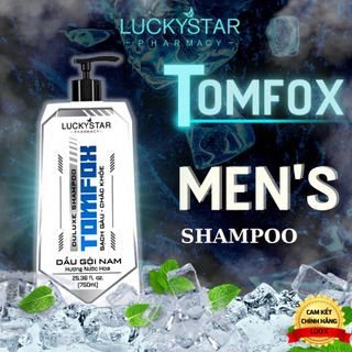Dầu Gội Nước Hoa Nam Cao Cấp Tomfox Lucky Star 750ml