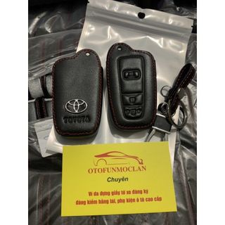 Bao da chìa khoá ô tô toyota corolla cross