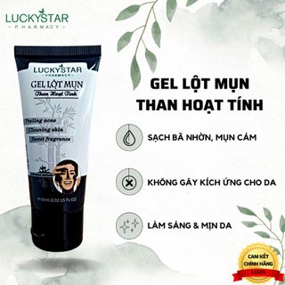 Gel Lột Mụn Than Hoạt Tính Lucky Star 60gr