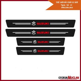 Nẹp Dán Vân Carbon Chống Trầy Xước Bảo Vệ Bậc Cửa Xe Hơi/ Bảo Vệ Cốp Sau Xe Hơi Cho Nhiều Hãng Xe