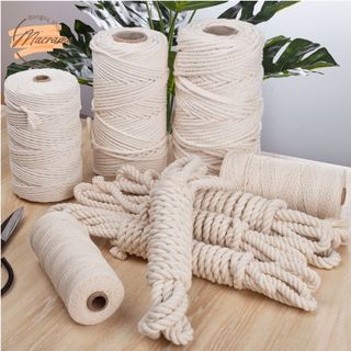 Dây thừng cotton nguyên liệu làm đồ handmade, nguyên liêụ macrame Bongxu_shop
