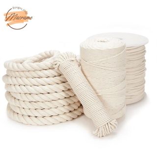 Dây thừng cotton nguyên liệu làm đồ handmade, nguyên liêụ macrame Bongxu_shop