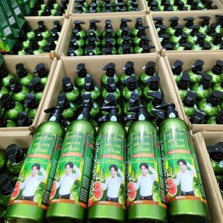 Combo Dầu Gội Và Kem Xả Bưởi Lucky Star 850ml