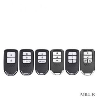 Ốp khóa kim loại phản quang - Vỏ bọc chìa smartkey ô tô Honda Civic, City, CRV, HRV, Accord