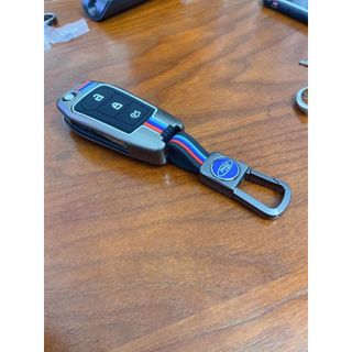 Ốp khóa kim loại - Vỏ bọc chìa smartkey ô tô Ford Ranger XLS, XLT, Wildtrak