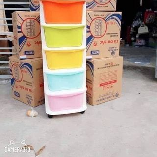 TỦ NHỰA ĐA SẮC 5 TẦNG VIỆT NHẬT