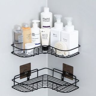 Kệ Góc Đa Năng Bằng Sắt Dán Tường Siêu Chắc đa năng tiện dụng