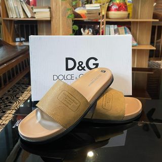DÉP QUAI NGANG NAM DA BÒ 100%, HÀNG CAO CẤP, DA BÒ TỰ NHIÊU ĐI RẤT ÊM CHÂN, ĐẾ CAO SU RẤT ĐÀN HỒI