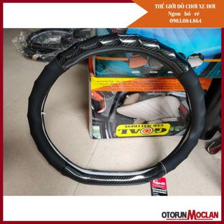Bọc vô lăng carbon chữ D cut cho xe elantra, kia , Seltos, Suzuki XL7 hàng chuẩn loại 1 có tem mác giá sỉ