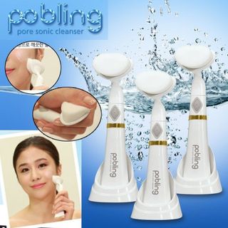 Máy massage rửa mặt pobling hàn quốc.