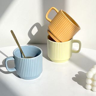 Cốc Sứ Cao Cấp Màu Pastel