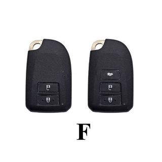 Ốp khóa kim loại - Vỏ bọc chìa smartkey ô tô TOYOTA Yaris Vios G 2015-2020