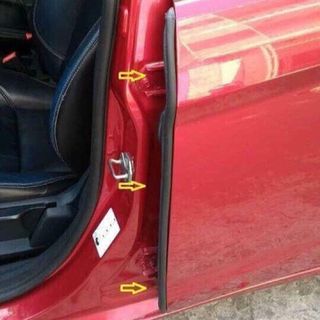 Bộ 2 gioăng cột B lõi thép cách âm chống ồn giảm bụi hiệu quả dài 90cm lắp đặt 2 bên mép cửa