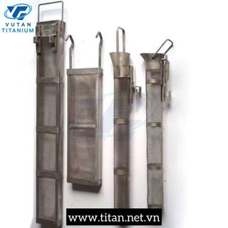 Đĩa jig titan - titanium Gr1 Gr2 Gr4 Gr5 - jig titan - móc gá titan