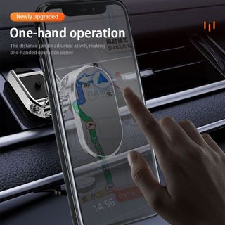 Giá Đỡ Điện Thoại MAGNETIC hút nam châm có Thể Gập Lại Cho Xe Hơi