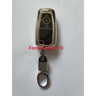 Ốp chìa khóa mạ crom xe Ford everest - tặng quà móc khóa thất lạc giá sỉ