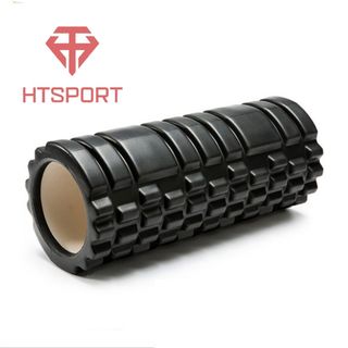 Con lăn Yoga Massage cao cấp, Ống trụ lăn xốp thể thao giãn cơ có gai Foam Roller cao cấp.