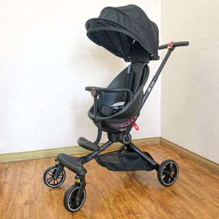 Xe đẩy dạo chơi gấp gọn xoay 2 chiều Baobaohao V3, V5B, V8 có thanh bảo vệ bé kín an toàn tuyệt đối