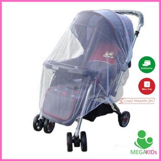 Màn che muỗi trùm xe đẩy, ghế rung loại rộng